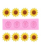 MOLDE MINI GIRASOLES 4 CAVIDADES PLANO