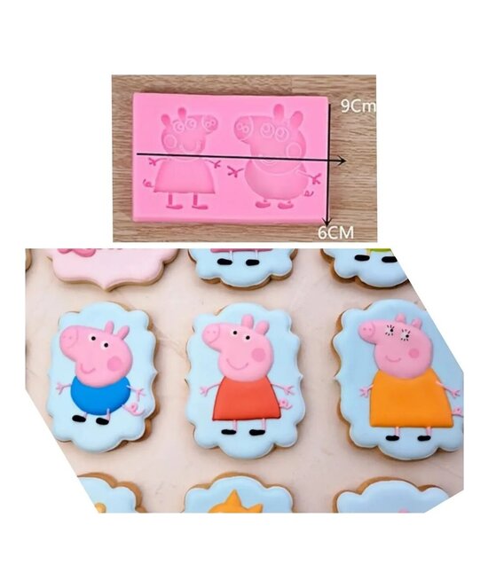 MOLDE PEPA PIG PLANO PEQUEÑO