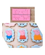 MOLDE PEPA PIG PLANO PEQUEÑO