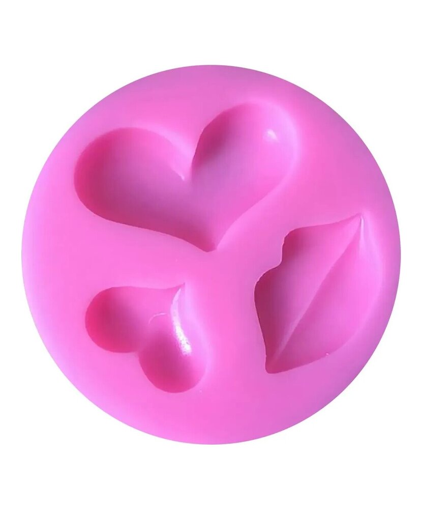 MOLDE CORAZONES, LABIO PLANO PEQUEÑO
