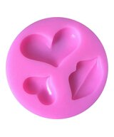 MOLDE CORAZONES, LABIO PLANO PEQUEÑO