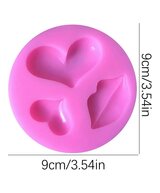 MOLDE CORAZONES, LABIO PLANO PEQUEÑO