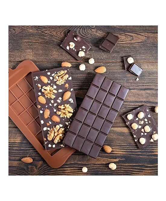 MOLDE TABLETAS Y BARRA PARA CHOCOLATES