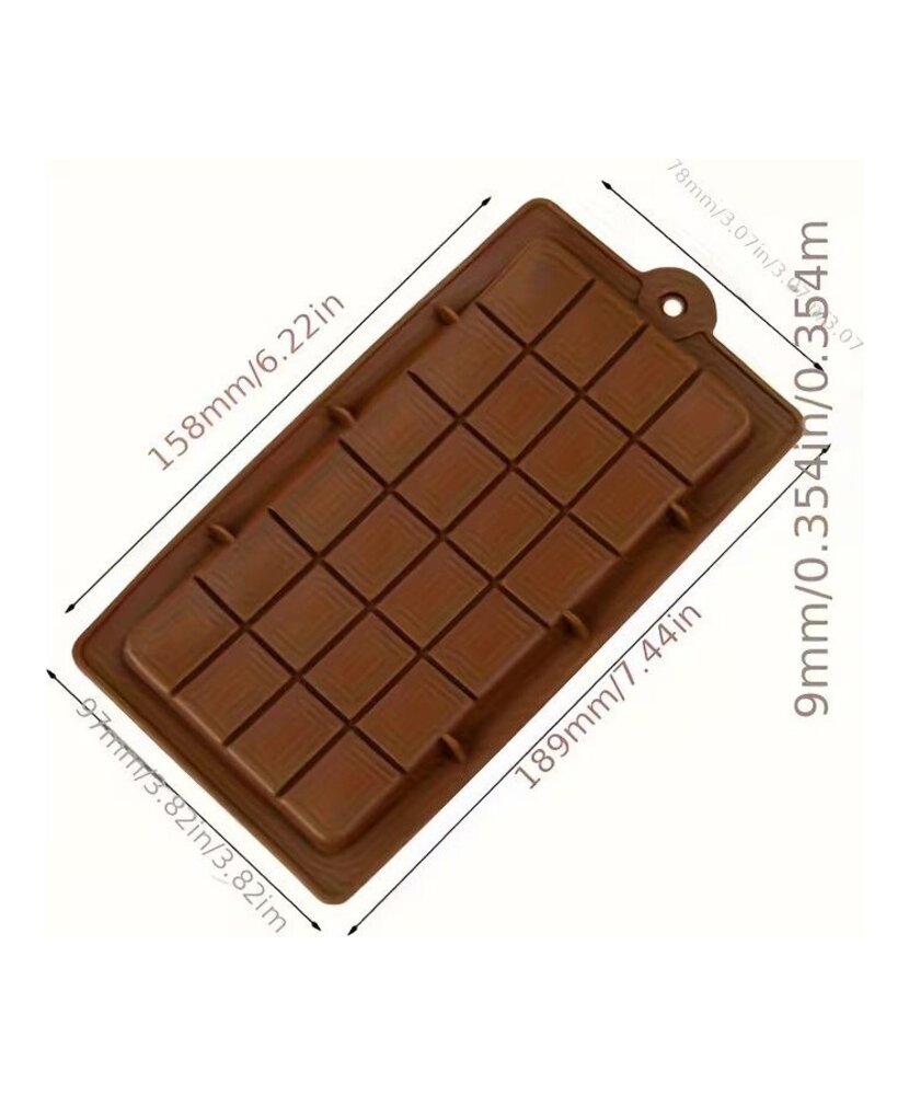 MOLDE TABLETAS Y BARRA PARA CHOCOLATES
