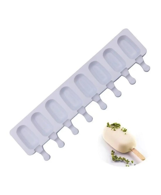 MOLDE PALETAS DE HELADO MAGNUM 8 CAVIDADES