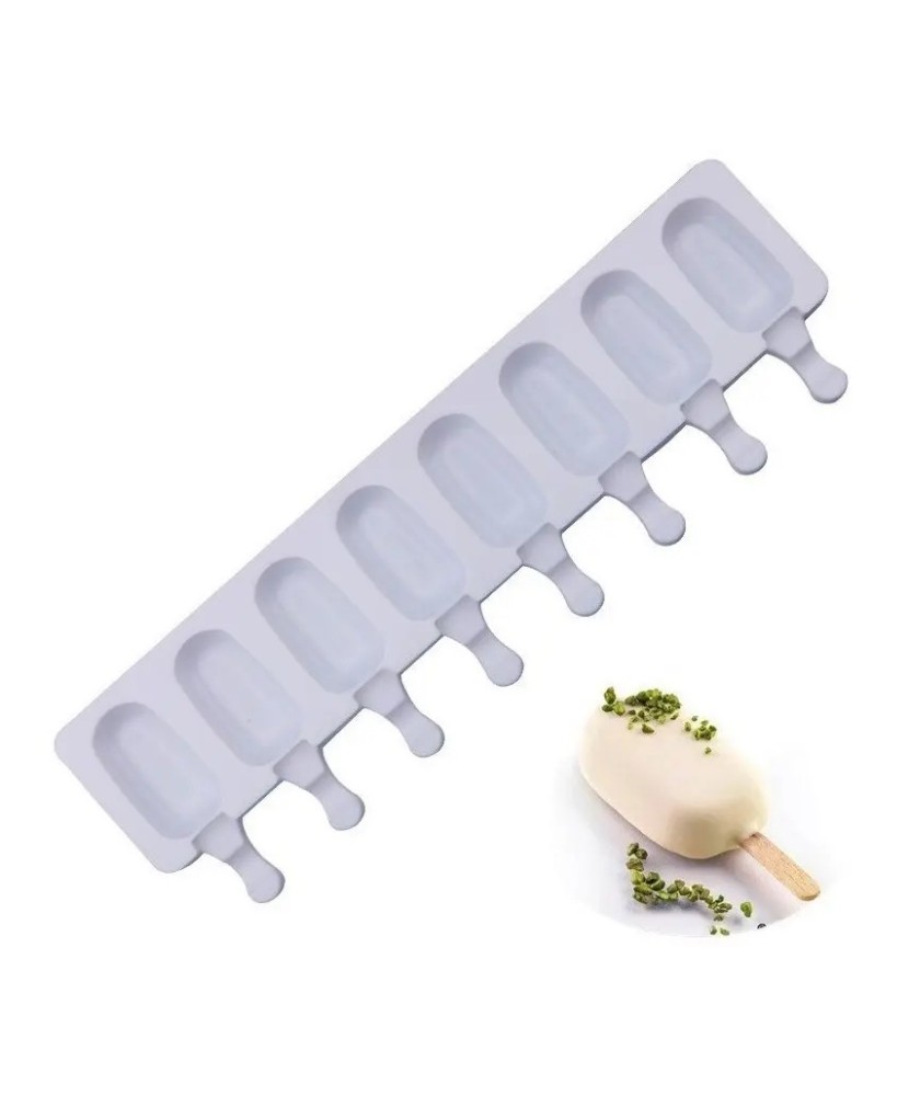 MOLDE PALETAS DE HELADO MAGNUM 8 CAVIDADES
