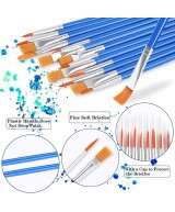 PINCELES PARA MANUALIDADES 10 UNIDADES