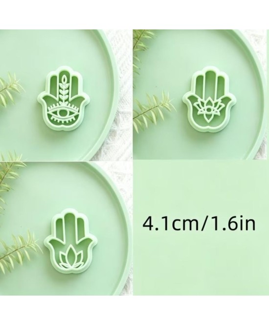 HERRAMIENTA DE ESTAMPADO CON RELIEVE Y TEXTURA MANOS HAMSAN PEQUEÑO