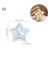 MOLDE ESTRELLA CAMELLO NAVIDAD