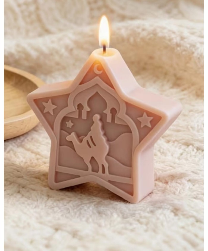 MOLDE ESTRELLA CAMELLO NAVIDAD