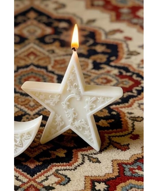 MOLDE ESTRELLA CON DISEÑO GRANDE