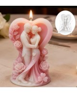 MOLDE PAREJA CASADA ABRAZO PEQUEÑA