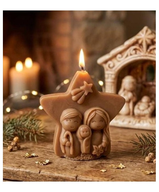 MOLDE NACIMIENTO ESTRELLA NAVIDAD
