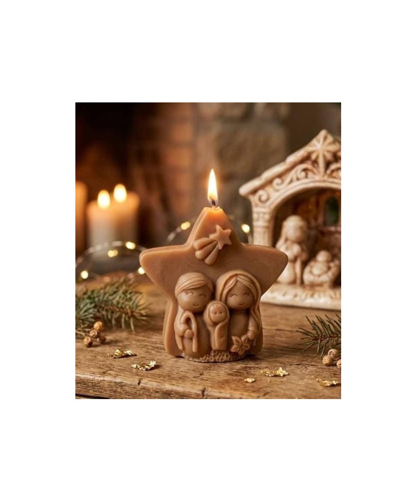 MOLDE NACIMIENTO ESTRELLA NAVIDAD