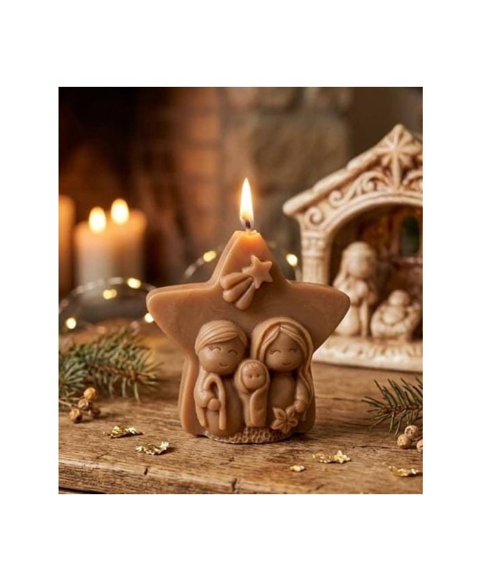 MOLDE NACIMIENTO ESTRELLA NAVIDAD