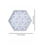MOLDE BASE BANDEJA HEXAGONAL PLANO DIAMANTE