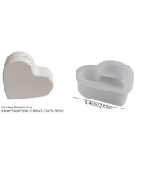 MOLDE DE CORAZON PORTA PAPEL PEQUEÑO