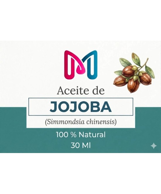 ACEITE 100% VEGANO NATURAL DE JOJOBA PARA COSMETICA 30 ML