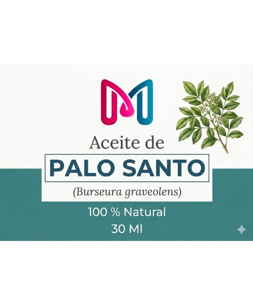 ACEITE 100% VEGANO NATURAL DE PALO SANTO PARA COSMETICA 30 ML
