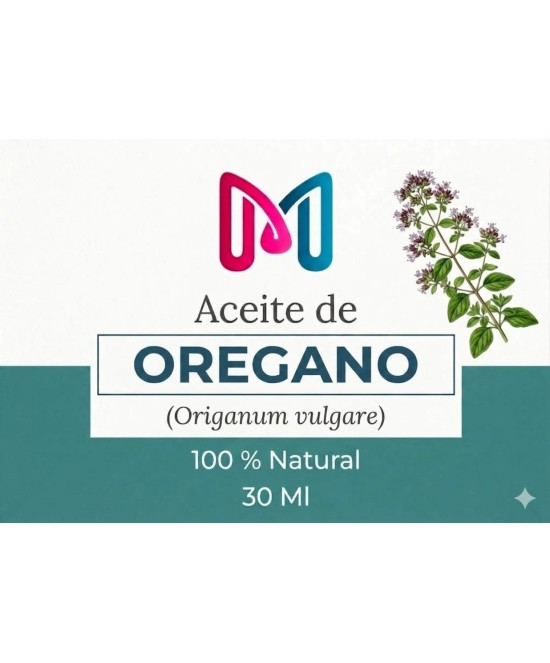 ACEITE 100% VEGANO NATURAL DE OREGANO PARA COSMETICA 30 ML