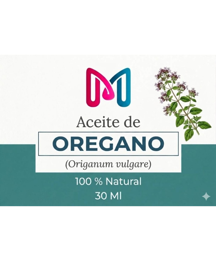 ACEITE 100% VEGANO NATURAL DE OREGANO PARA COSMETICA 30 ML