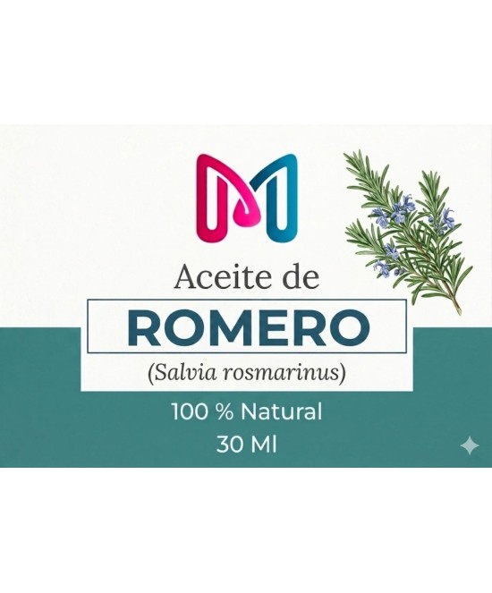 ACEITE 100% VEGANO NATURAL DE ROMERO PARA COSMETICA 30 ML