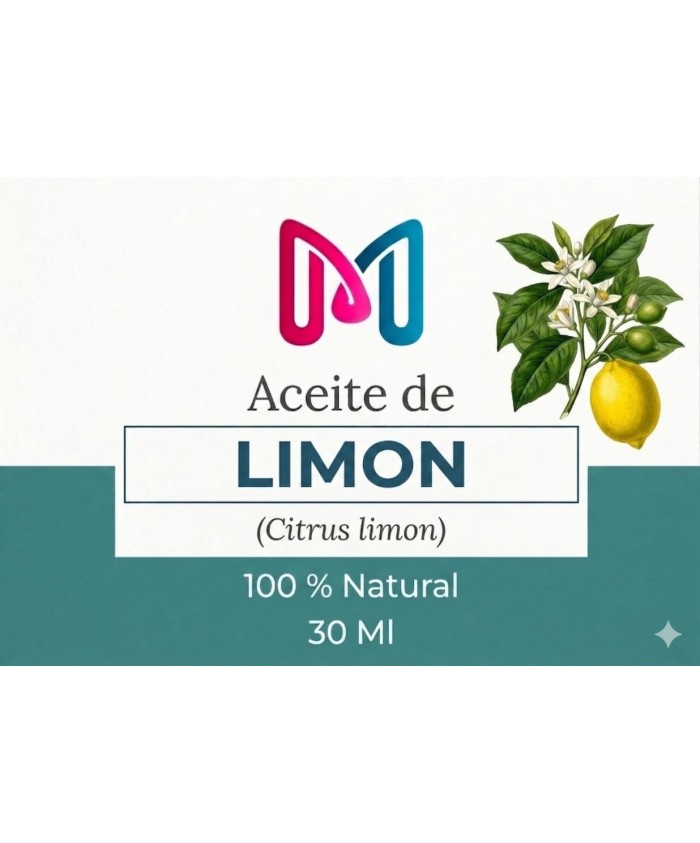 ACEITE 100% VEGANO NATURAL DE LIMON PARA COSMETICA 30 ML