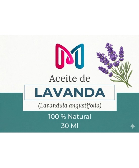 ACEITE 100% VEGANO NATURAL DE LAVANDA PARA COSMETICA 30 ML