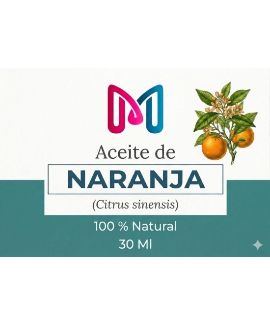 ACEITE 100% VEGANO NATURAL DE NARANJA PARA COSMETICA 30 ML