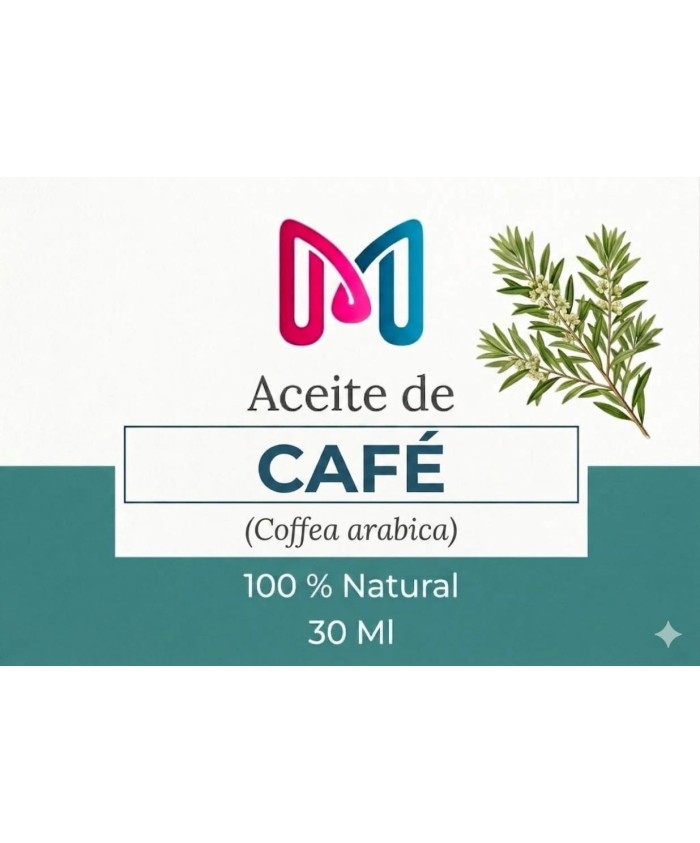 ACEITE 100% VEGANO NATURAL DE CAFE  PARA COSMETICA 30 ML