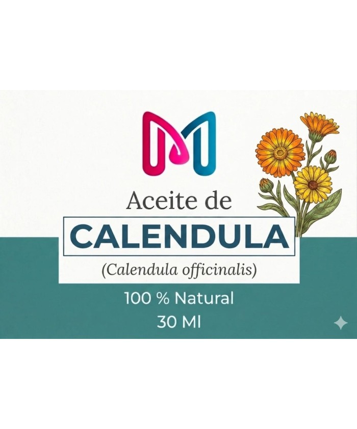 ACEITE 100% VEGANO NATURAL DE CALENDULA  PARA COSMETICA 30 ML