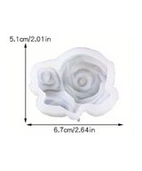 MOLDE TRIO DE FLORES