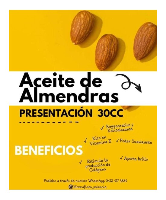 ACEITE DE ALMENDRA 30 ML