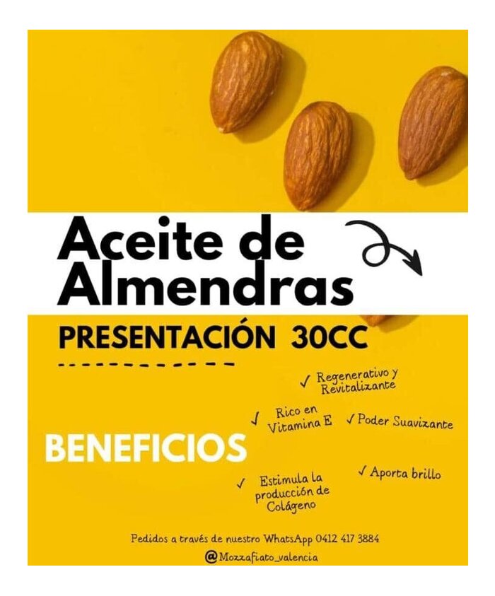 ACEITE DE ALMENDRA 30 ML