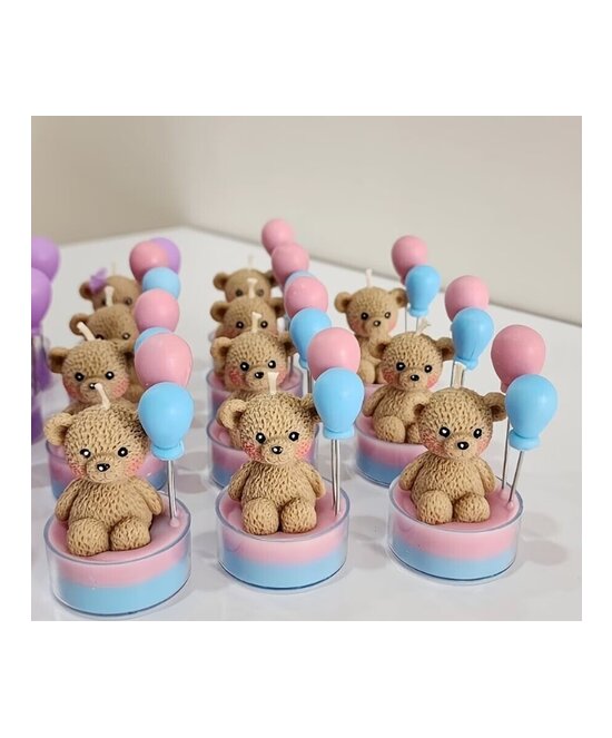MOLDE OSO PELUCHE