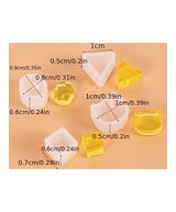MOLDE ZARCILLOS MINI 6 UNIDADES