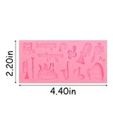 MOLDE FIGURAS MUSICALES PLANAS