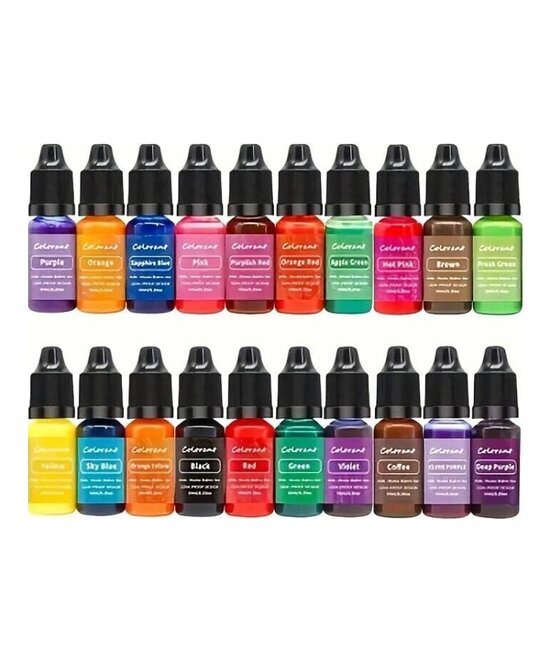COLORANTES PARA VELAS LIQUIDO 10 ML IMPORTADO