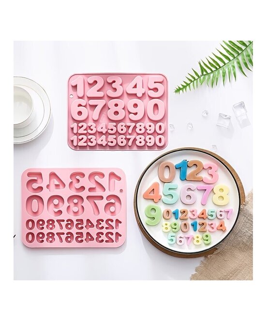 MOLDE NUMEROS 2 TAMAÑOS