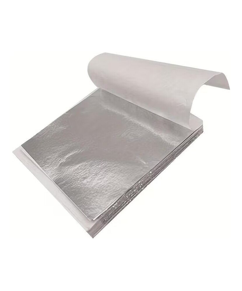 PAPEL PLATA PLIEGLO 8x8 CM x UNIDAD