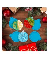 MOLDE DE BAMBALINA PLANA OCASION O NAVIDAD COLGANTE