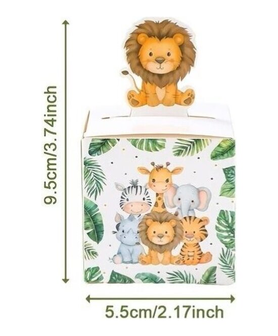 CAJAS PARA DECORACIONES INFANTILES x 10 UNIDADES
