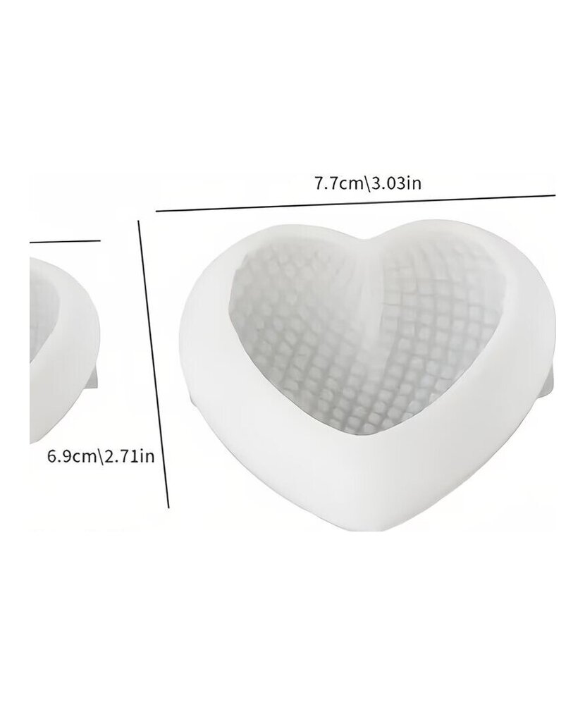 MOLDE CORAZON TRAMADO MEDIANO