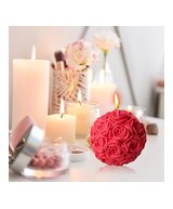 MOLDE DE BOLA DE ROSAS PEQUEÑO