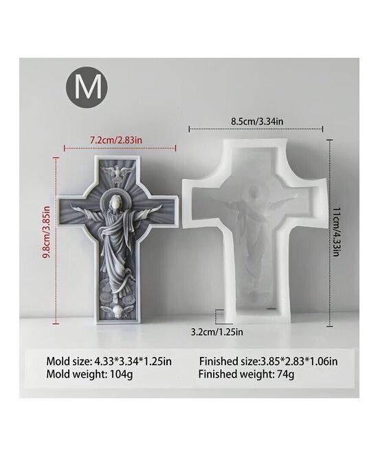 MOLDE CRUZ DE JESUS PEQUEÑO