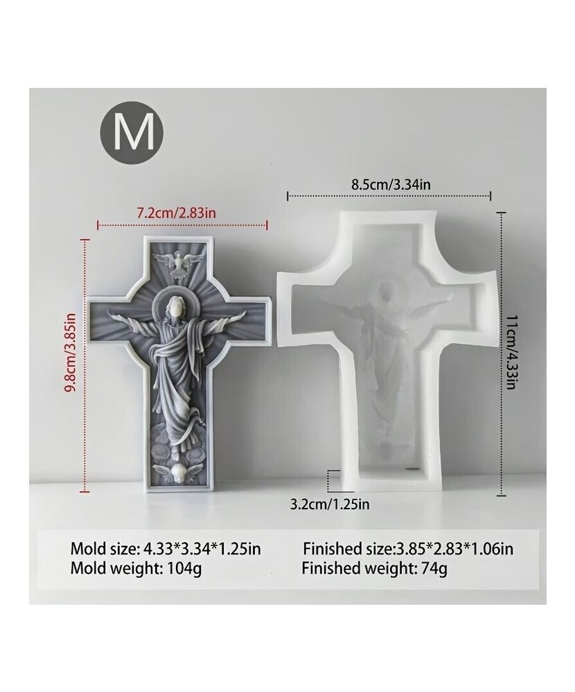 MOLDE CRUZ DE JESUS PEQUEÑO