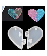 MOLDE CORAZON PARTIO PARA DIJES PEQUEÑO