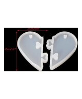 MOLDE CORAZON PARTIO PARA DIJES PEQUEÑO
