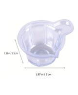 TAZAS MEZCLADORAS PLASTICAS X 10 UND