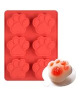 MOLDE PATAS DE PERRO 6 CAVIDADES MEDIANAS